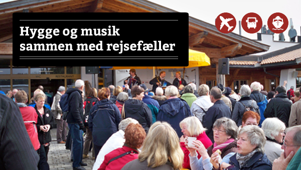 Oplev hygge og musik p grupperejser til mange destinationer