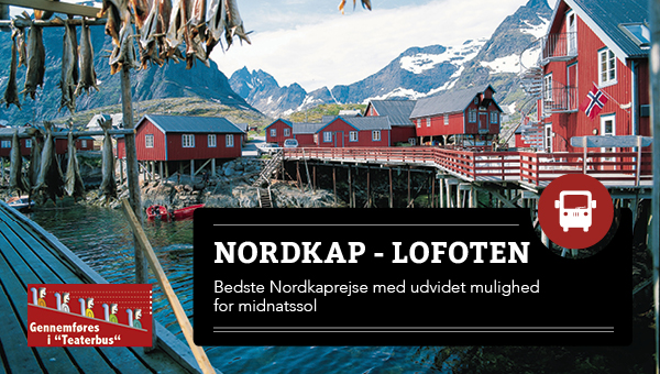 Rundrejse til Nordkap og Lofoten