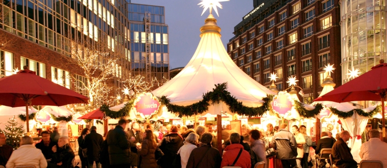Weihnachtsmarkt i Hamborg