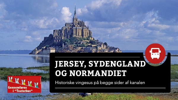 Jersey, Sydengland og Normandiet