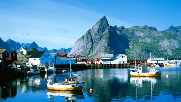 Nordkap Lofoten Norge fjelde Panter Rejser