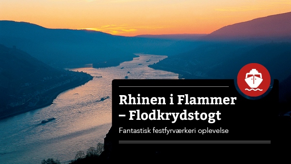 Rhinen i Flammer - Flodkrydstogt