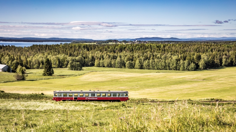 Inlandsbanen - unik togrejse i Sverige
